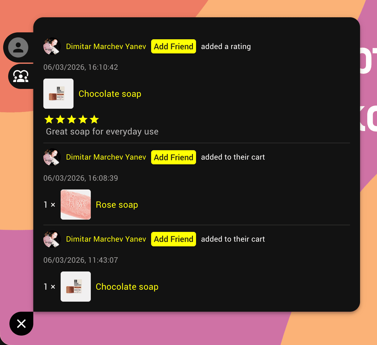 Product screenshot